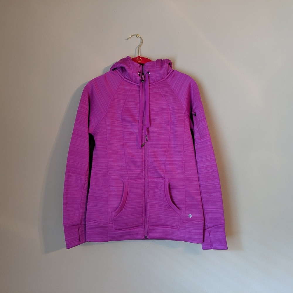90° by Reflex Purple Zip Hoodie